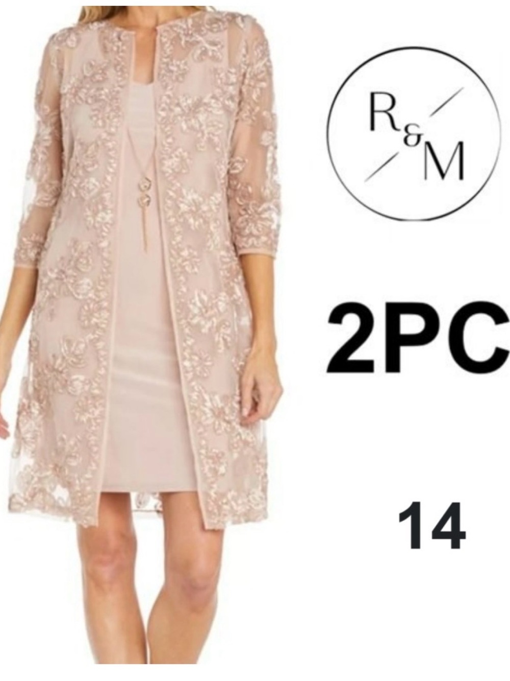 R&M Richards 2 Piece Dress